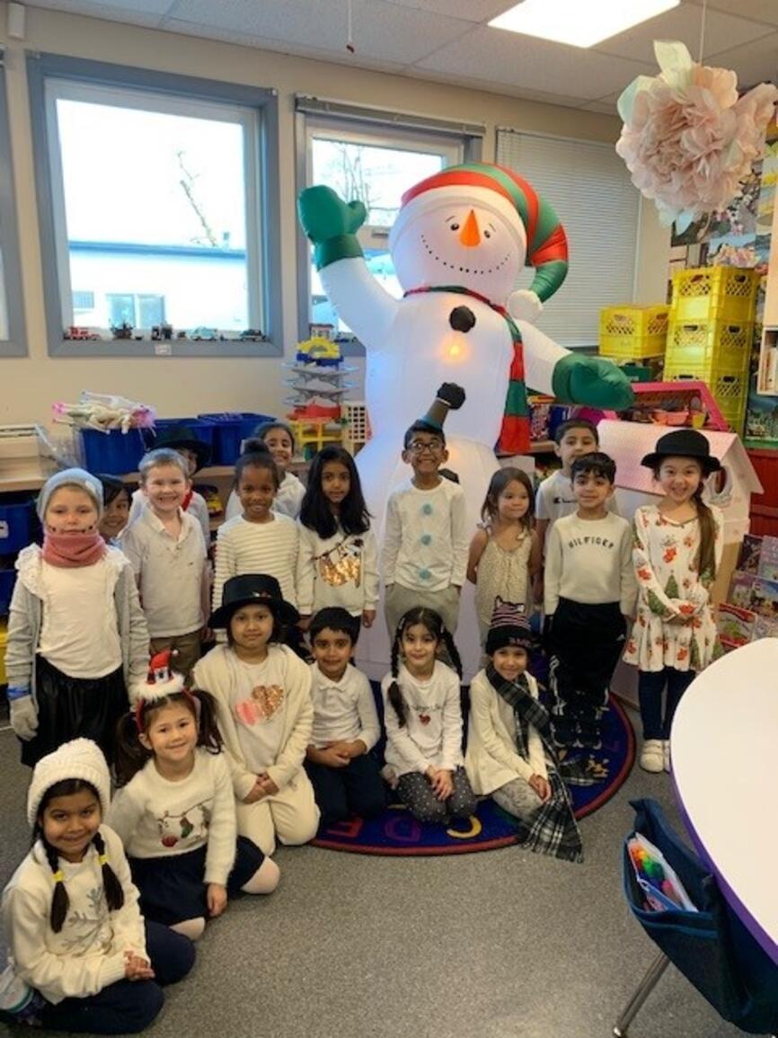 SPIRIT DAY 3 SNOWMAN DAY South Poplar Elementary